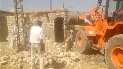 إزالة 368 حالة تعدي على أراض زراعية وأملاك دولة بأسيوط