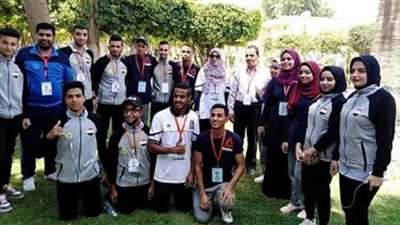 جامعة الوادى الجديد ومشاركة فعالة بمعسكر إعداد القادة بحلوان