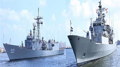 القوات البحرية المصرية واليونانية تنفذان تدريبا بالبحر المتوسط