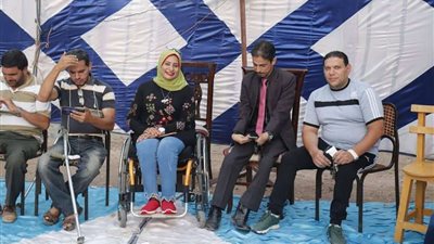 ذوي الإعاقة ينظمون يوما ترفيهيا للمقيمين بدار بسمة للإيواء