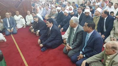 شعائر صلاة عيد الأضحى من مسجد الماسة بـ العلمين الجديدة