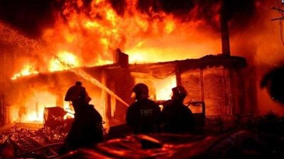 السيطرة على حريق بشقة سكنية في طنطا