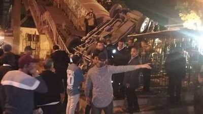 مصرع أمين شرطة وإصابة آخرين إثر انقلاب سيارة شرطة بالمنيا