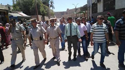 حملات مكبرة لرفع الإشغالات وتسيير الحركة بمراكز بني سويف