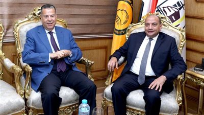 محافظ بني سويف: الجامعة ستساهم في إعداد الرؤى والخطط التنموية