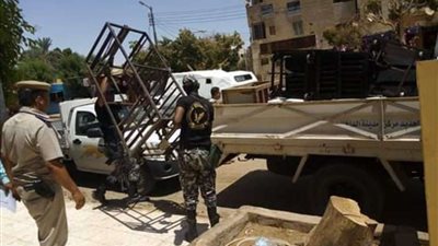 حملة مكبرة لرفع الإشغالات في الداخلة بالوادي الجديد