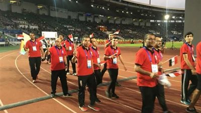 بالصور.. مصر تشارك في حفل افتتاح دورة الألعاب الإفريقية بالمغرب