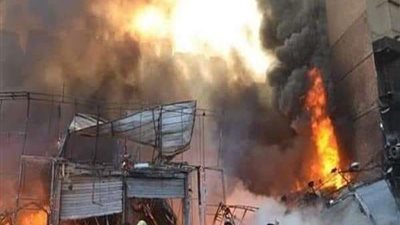 اندلاع حريق في مطعم بيتزا بالإسكندرية بسبب ماس كهربائي