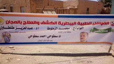 بالصور.. القافلة البيطرية المجانية تستكمل جولتها بقرى الوادي الجديد