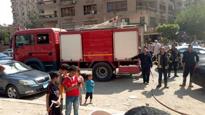 السيطرة علي حريق سكني بمنطقة بولاق الدكرور