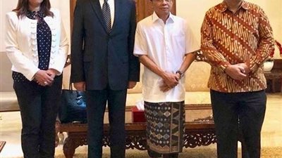 تفاصيل اجتماع محافظ دمياط وجزيرة بالي الإندونيسية