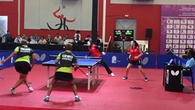 منتخب سيدات تنس الطاولة يحقق ذهبية دورة الألعاب الإفريقية