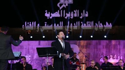 هاني شاكر يتألق فى حفله بمحكى القلعة