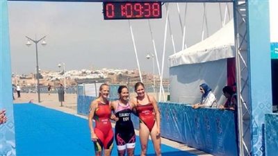 بسملة السلاموني تحقق ذهبية الترايثلون في دورة الألعاب الإفريقية