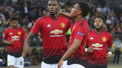 بوجبا يقود تشكيل مانشستر يونايتد أمام كريستال بالاس بالدوري الإنجليزي