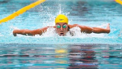 فريدة عثمان تحصد فضية 50 متر حرة بدورة الألعاب الأفريقية