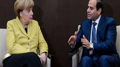 مكافحة الإرهاب.. تفاصيل لقاء السيسي وميركل في قمة السبع