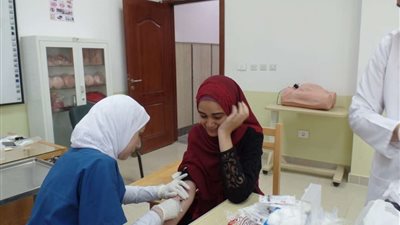 بدء اختبارات القبول بالمعهد الفني للتمريض بشربين