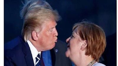 ترامب وميركل يتفقان على عدم السماح لإيران بامتلاك أسلحة نووية