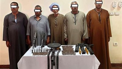 حملة أمنية بمركز أبوتيج تستهدف الخارجين عن القانون