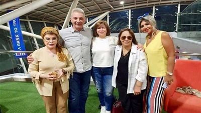 إلهام شاهين ومحمود حميدة يتوجهون إلى سوريا لحضور معرض دمشق