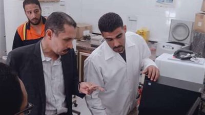 وكيل وزارة الصحة يتفقد مستشفى الخارجة بالوادي الجديد (صور)