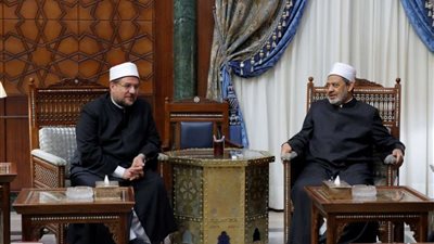 وزير الداخلية يهنئ مختار جمعة بالعام الهجري الجديد