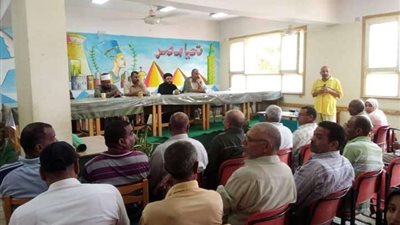 عروض مسرحية وندوات تثقيفية بإحدى قرى المنيا ضمن فعاليات لجنة المواطنة