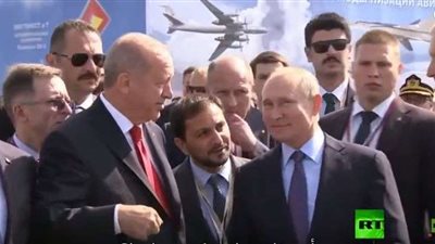 شاهد.. أردوغان يبدي اهتماما بشراء مقاتلات 