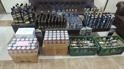 إعدام 120 زجاجة خمور مجهولة المصدر في المرج
