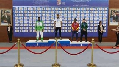 محافظ أسيوط يهنىء حسام مرغني لفوزه بذهبية دورة الألعاب الإفريقية بالمغرب