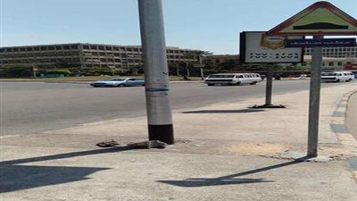 الجيزة توجه بصيانة أعمدة الإنارة بشارع الجامعة