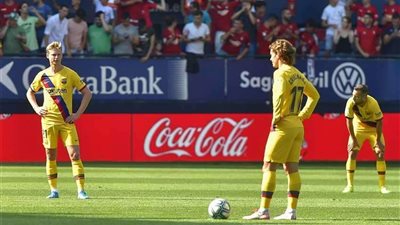 برشلونة يهدر نقطتين بتعادل محبط أمام أوساسونا بالدوري الإسباني
