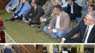 بني سويف تحتفل بالعام الهجري الجديد بمسجد السيدة حورية