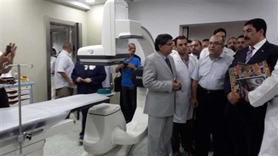 محافظ القليوبية يفتتح وحدة القسطرة وجراحة القلب بمستشفى بنها