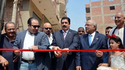 محافظ القليوبية يفتتح مشروعات خدمية في مجال الأبنية التعليمية والشباب والرياضة