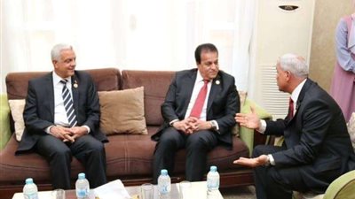 وزير التعليم العالي يصل جامعة المنوفية لافتتاح أسبوع متحدي الإعاقة
