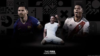 هدف ميسي ينافس على جائزة 