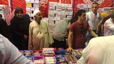 الجيزة تقيم 6 معارض لمستلزمات المدارس للعام الدراسي الجديد