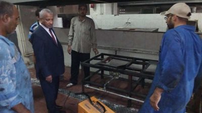 نائب رئيس جامعة الأزهر للوجه القبلي يتفقد المطبخ المركزي بالمدينة الجامعية