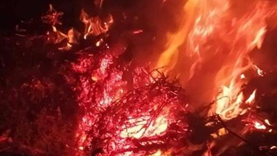 عامل يشعل النيران بمخزن أحذية بعد طرده منه بالجيزة