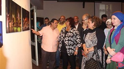 وزيرة الثقافة تفتتح معرض 