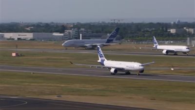 إيرباص تنشر فيلم تسجيلي لمراحل تصنيع أول طائرة لمصر للطيران