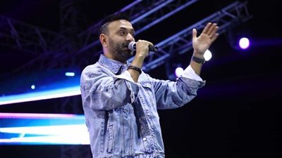 كريم محسن يشعل حفل افتتاح نادي حلوان العام (صور)