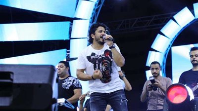 مصطفى حجاج يتألق في حفل افتتاح نادي حلوان العام (صور)