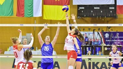 بطولة العالم لناشئات الطائرة .. المنتخب الروسي يفوز على نظيره البيلاروسي