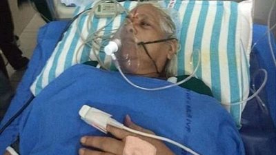 بعد 54 عام زواج.. مسنة تضع توأم في أول ولادة لها (فيديو)