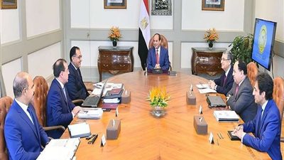 السيسي يبحث الخطط والمحاور الاستراتيجية لـ