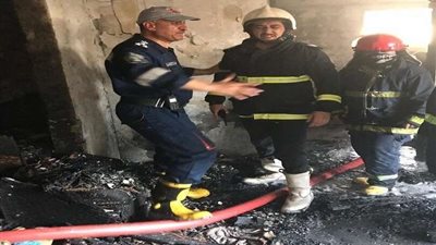 شاهد.. أول فيديو من حريق 