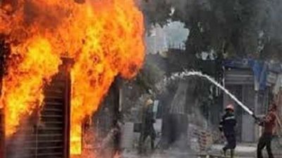 إخماد حريق بإحدى الشقق السكنية في مدينة نصر